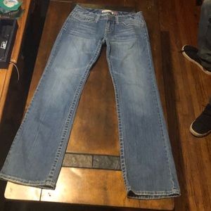 Blue Aeropostale Chelsea bootcut women’s Jean 3/4 regular